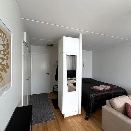 Appartement Cozy Studio, Metro&light Rail 500m, Own Parking